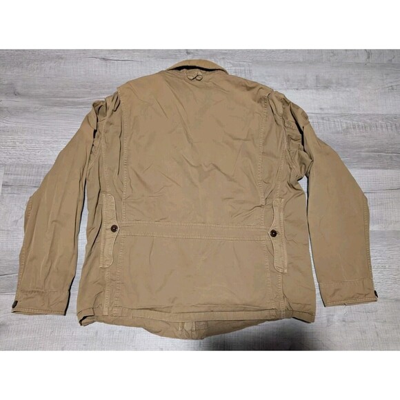Vintage 90's Polo Ralph Lauren Jacket Hunting Chore Coat Brown Khaki Men's Sz XL - Picture 9 of 11